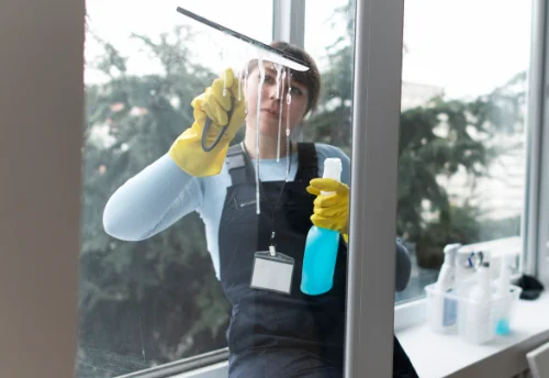 Nettoyage de vitres intérieures et extérieures à Gizay